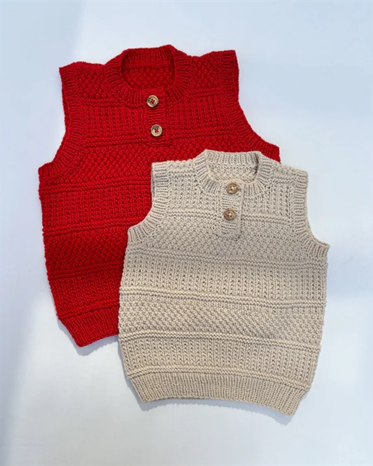 MYKINES VEST - BABY fra Kit Couture